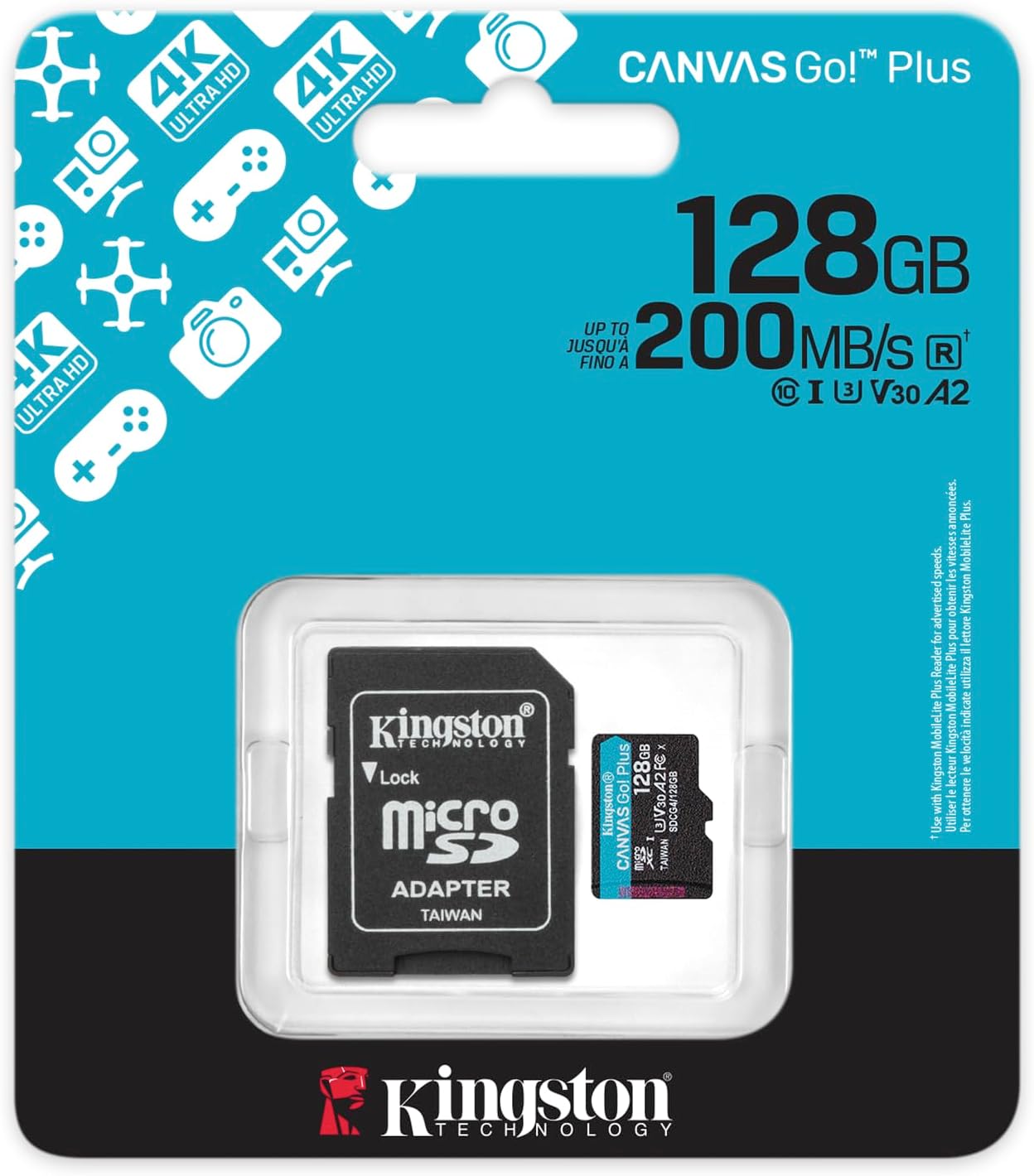Canvas Go!Plus microSD 128 GB